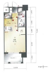 ラファセエスペランサ大濠の物件間取画像